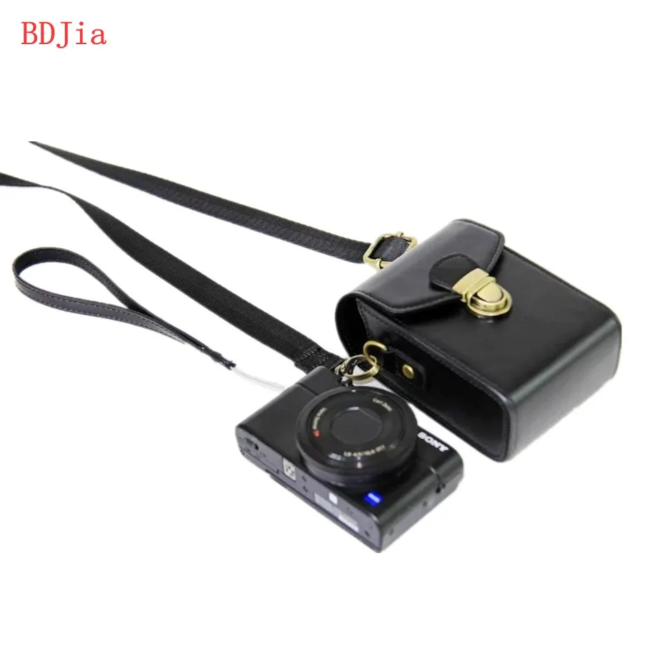 Новый кожаный чехол для камеры Canon G7XIII SX740 SX730 SX720 SX710 SX620 G7X G7XII G9X G9XII с ремешком |