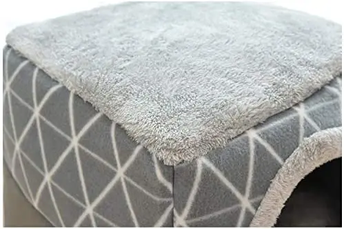 

2 Inch 1 Deep sleep comfort Pet Bed Cat Dog Bed Cave Soft Bed Pets basket Comfortable Bed for Cats Kennel