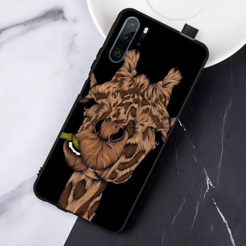

line Art lion Animal Phone Case For Huawei honor Mate P 10 20 30 40 i 9 8 pro x Lite smart 2019 nova 5t