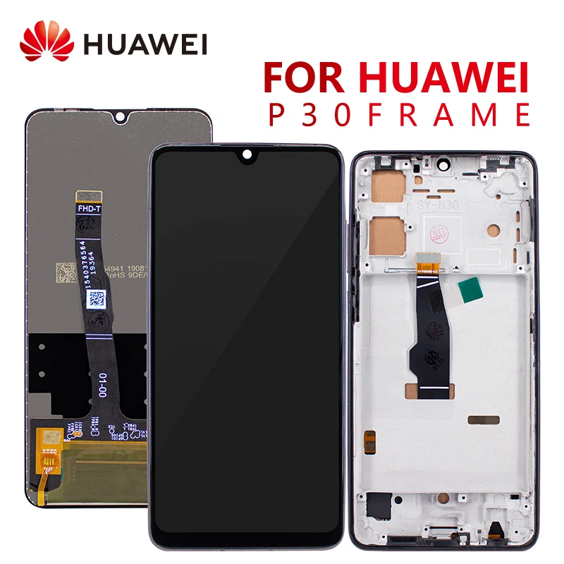 

Mobile Phone Lcd Display For Huawei P30 Touch Screen Digitizer Frame For Huawei P30 ELE-L29 ELE-L09 ELE-L04 ELE-AL00 ELE-TL00