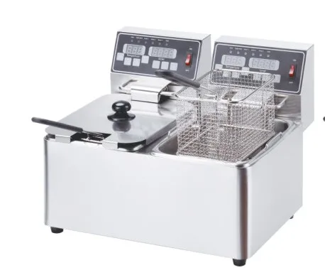 Бесплатная доставка Электронная масляная фритюрница 8 л/6 л/4 л для пончиков