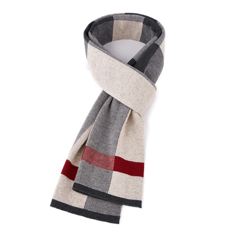 Зимние мужские шерстяные шарфы Мужской дизайнерский шарф мужской роскошный 2020