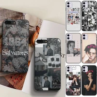 the vampire diaries soft phone case fundas shell cover for iphone 6 6s 7 8 plus xr x xs 11 12 13 mini pro max