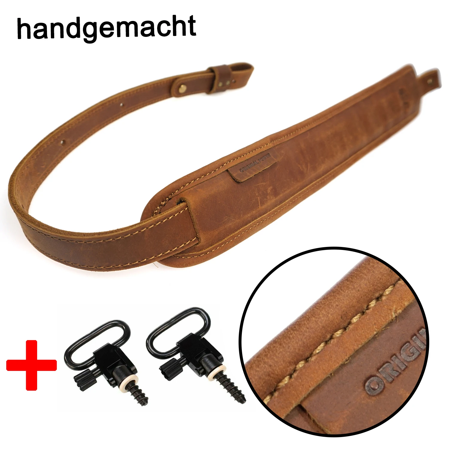 Аксессуары для охотничьего ружья винно красный кожаный ремень винтовки