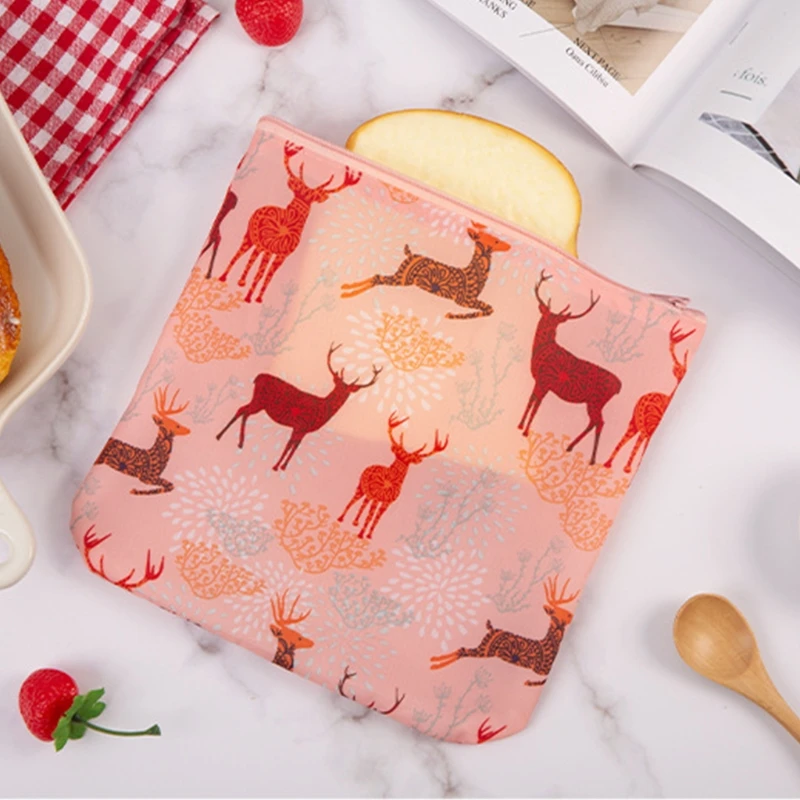 

Мешки для сэндвичей Y1QB, многоразовые Экологически чистые пакеты для закусок, 2 шт. для еды, фруктов, овощей, безопасный контейнер на молнии, т...