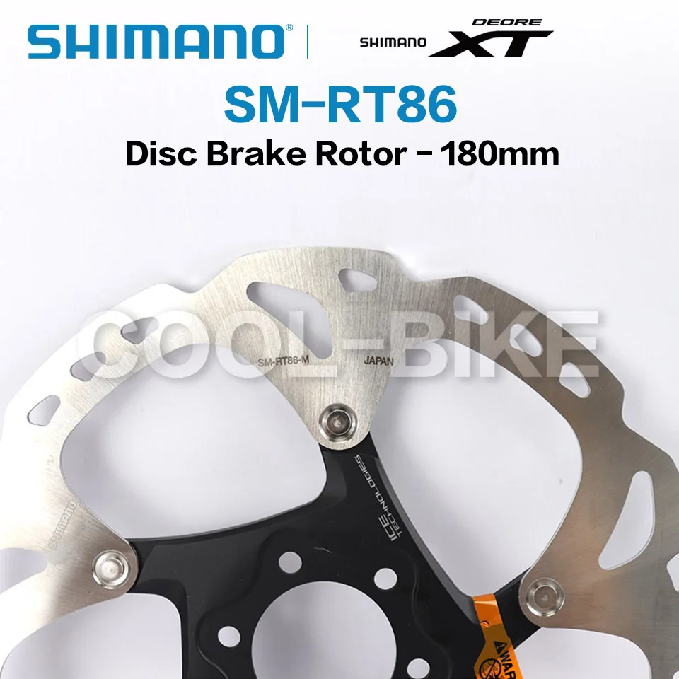 Тормозной диск SHIMANO XT SM RT86 для горных велосипедов 6 болтов M8000 160 мм 180 | Спорт и