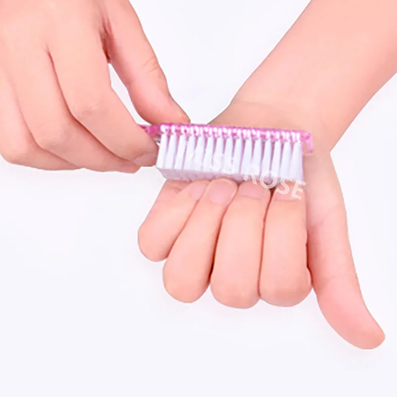 10 шт. щетка для очистки ногтей удаления пыли маникюра мягкий инструмент