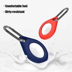 Чехол для трекера Apple Airtag, защитный чехол для сигнализации, кожаный защитный чехол для беспроводного инструменты для поиска Airtag