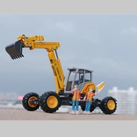 150 scale 25 5cm model walking excavator diecast alloy construction vehicle spider excavator collection display for children