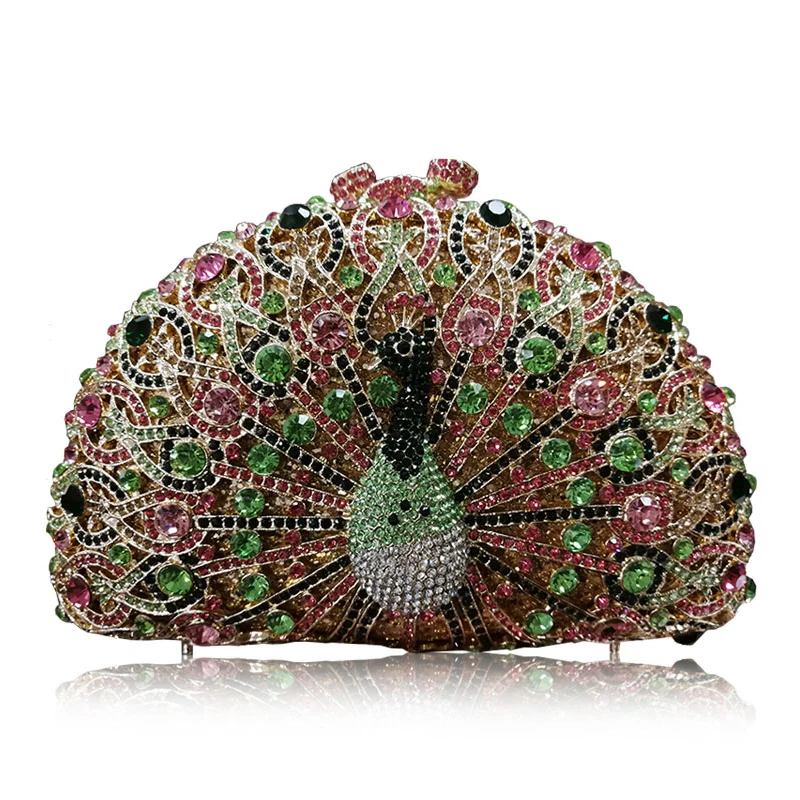 Роскошный синий кристалл горного хрусталя черного цвета для женщин Вечерний