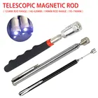 Регулируемый телескопический магнитный захват, выдвижная ручка, удобный инструмент для подбора гаекболтоввинтов, присоска