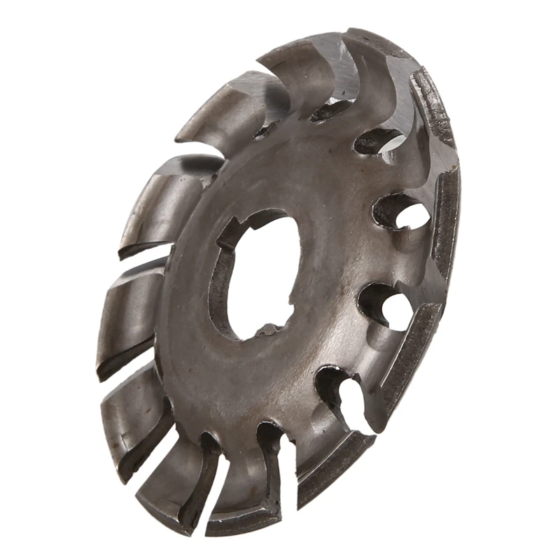 

12 Teeth 65mm Wood Carving Board Angle Grinder Accessories Wood Plastic Wood Carving Board Woodworking Tools-3Pcs