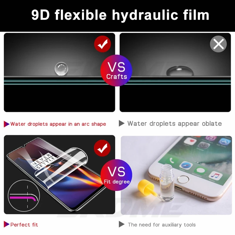 Hydrogel Film For Xiaomi Redmi 8 8A Note 8T Note 8 Pro Screen Protector For Xiaomi Redmi 7 8 Note 7 8 6 Pro K20 Ultra-thin Film