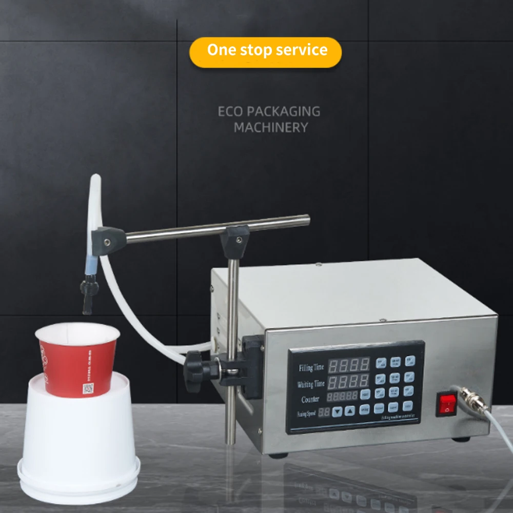 GFK-280 filling machine Semi-automatic CNC liquid beverage filling machine Small vertical stainless steel filling machine