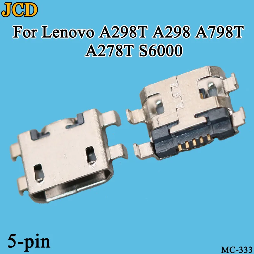 Разъем зарядного устройства JCD 10 шт./лот Micro Usb Для Lenovo A298T A298 A798T A278T S6000 |
