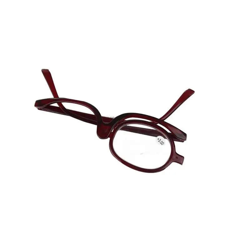 Складные очки с увеличительным стеклом вращающиеся складные косметические