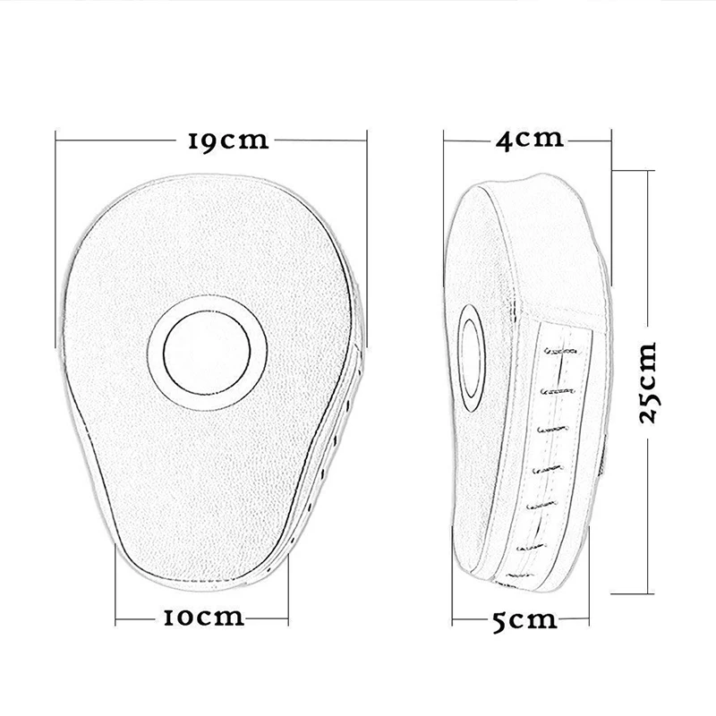 1 шт. Боксерские перчатки Pad Punch Target Bag Мужчины MMA PU Каратэ Муай Тай Бесплатная