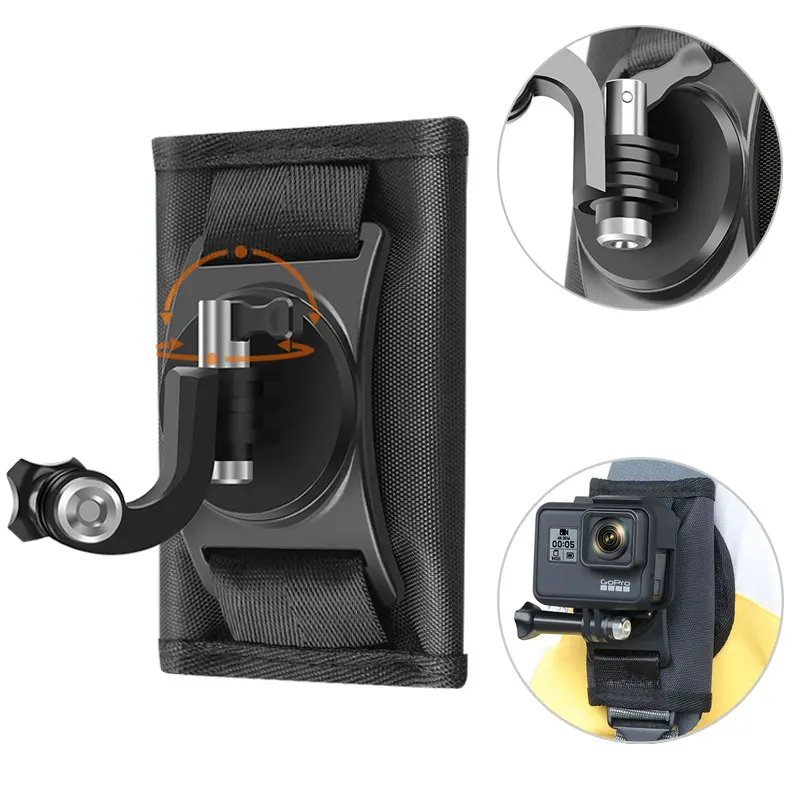 DJI OSMO экшн рюкзак зажим фиксированный ремешок на плечо для GoPro Hero7/6/5/4 Спортивная