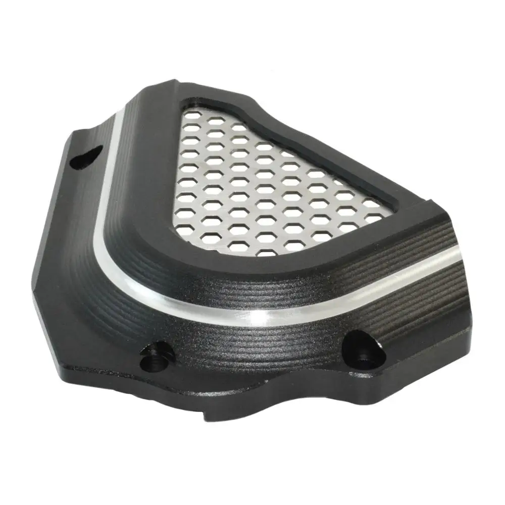 Черная крышка передней звездочки двигателя защита цепи для DUCATI Monster 797 / Scrambler 400 800