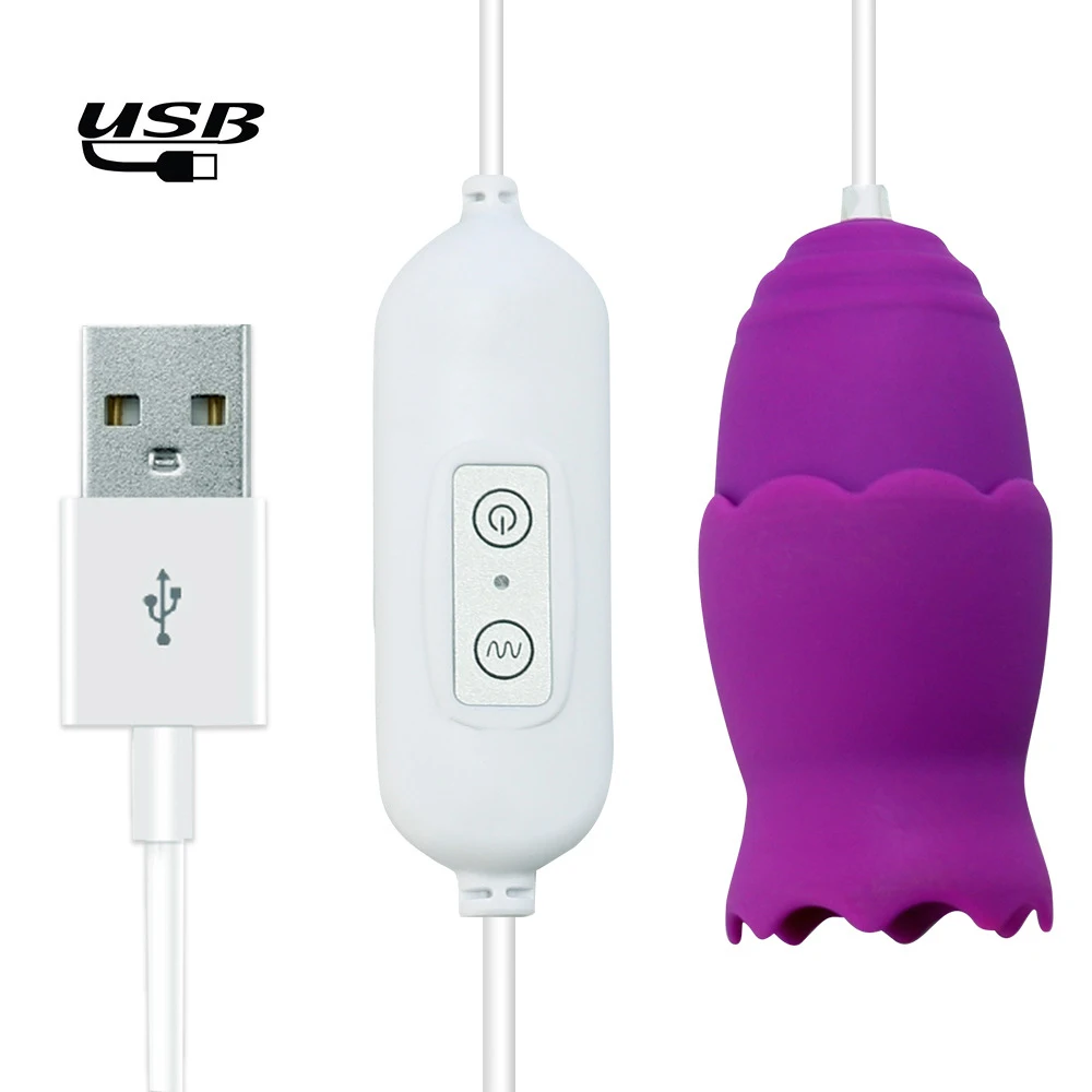 Вибраторы для языка 11 режимов USB мощность вибрирующее яйцо Массаж точки G