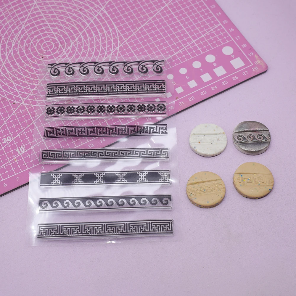 Глина штамп текстура коврик для тиснения лист керамическая керамика Полимерная