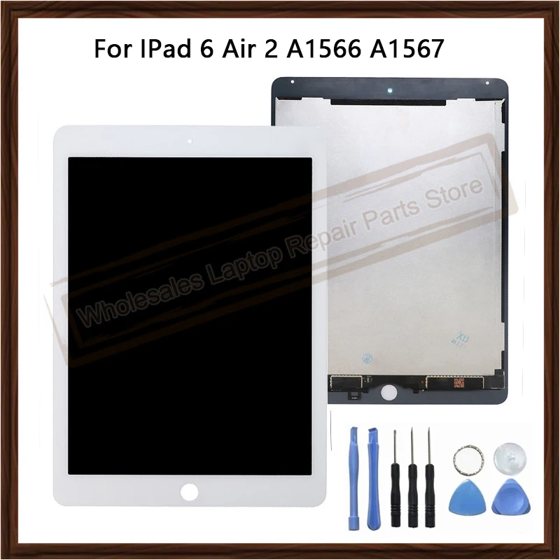 Оригинальный ЖК-дисплей для Apple iPad 6 Ipad Air 2 A1567 A1566 9 7 &quotЖК-панель с сенсорным