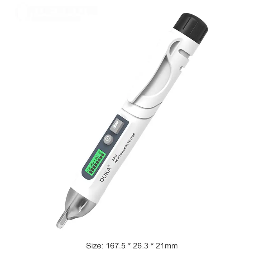 

EP-1 Non-contact 12-1000V Electrician Tools Sensor Tester Pen Alarm Digital Intelligent Power Outlet Voltage Meter Voltmeter Det