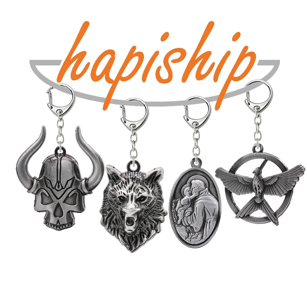 Hapiship Топ Новинка модные ювелирные изделия для женщин и мужчин винтажные брелки