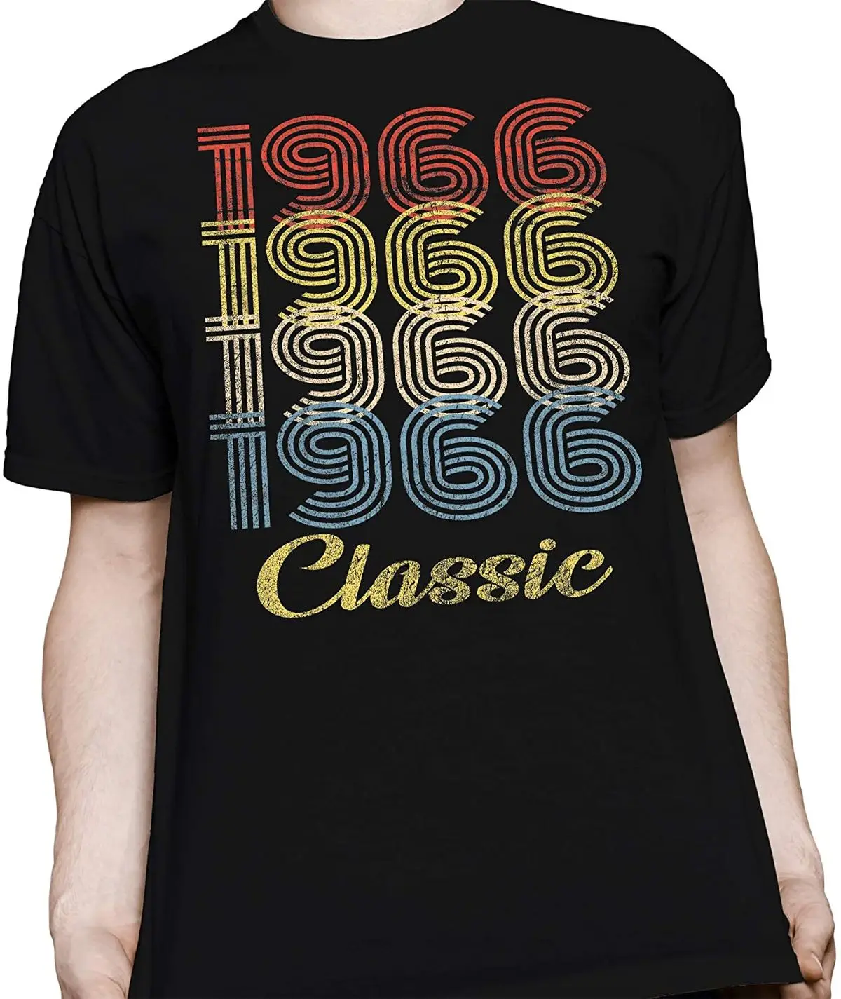 

Fashion Cool Men T shirt 55th Birthday Gift Shirt - Retro Birthday -1966 Classic Women Funny print tshirt