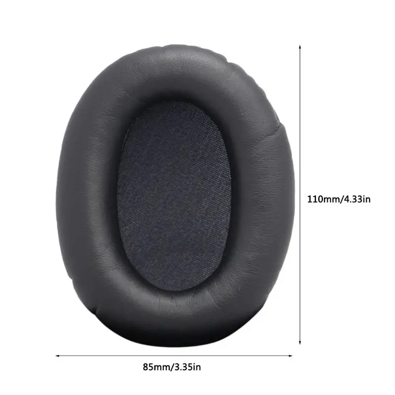 

1Pair Earpads Ear Cushion for King-ston HyperX Cloud I II KHX-HSCP-GM Headphones Q81F