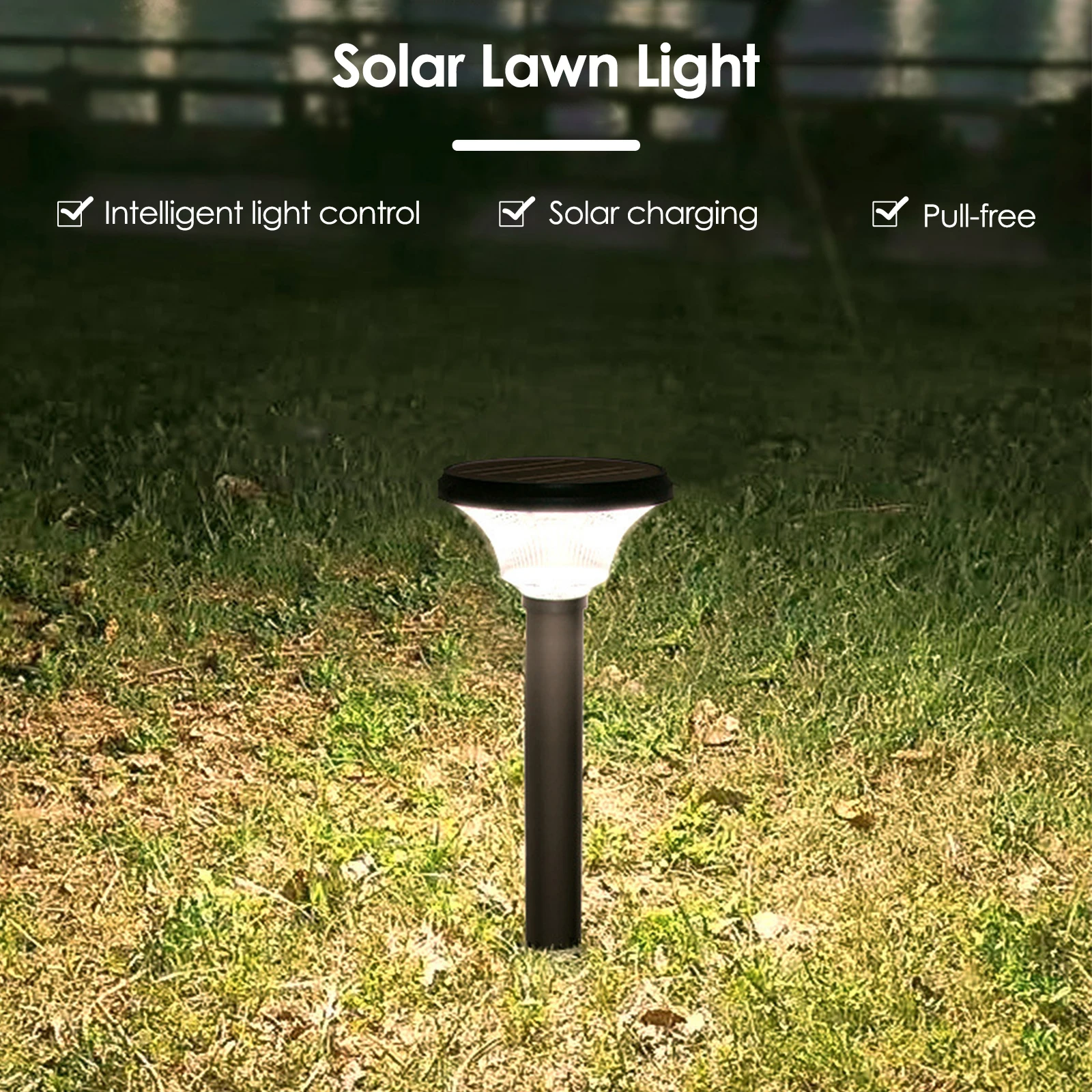 

Single Crystal Solar LED Lamp With 143pcs Lamp Beads Three Level Adjustable Temperature Aluminum Alloy Outdoor Solar Irradiation