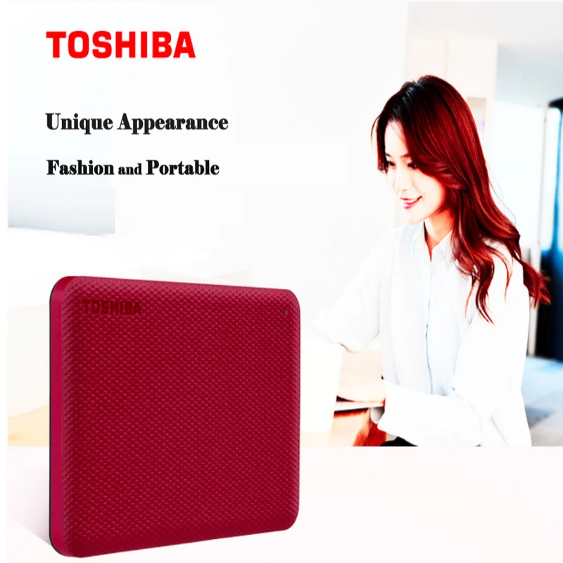 Внешний жесткий диск TOSHIBA Canvio ADVANCE 2 5 дюйма 1 ТБ/2 ТБ/4 ТБ портативный USB 3 0 для