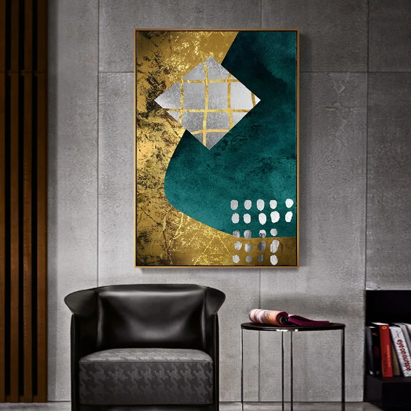 Современный абстрактный постер холст Художественная печать Картина на холсте