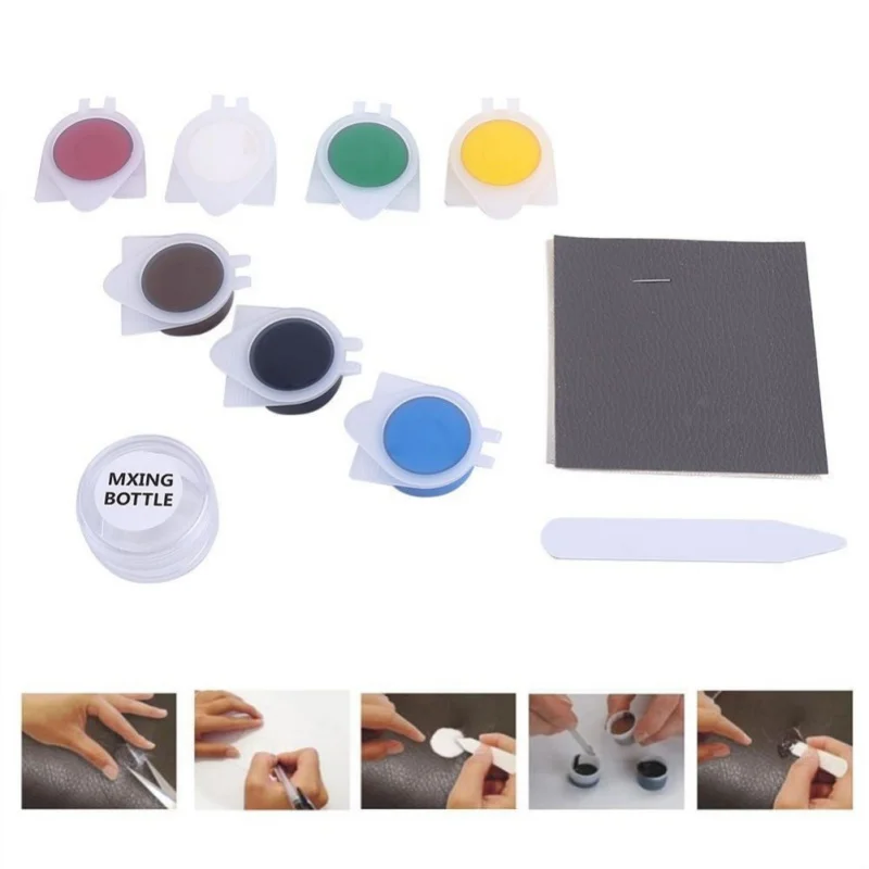 Комплект для ремонта набор мотоцикла на сиденье в машину диван царапинам трещин