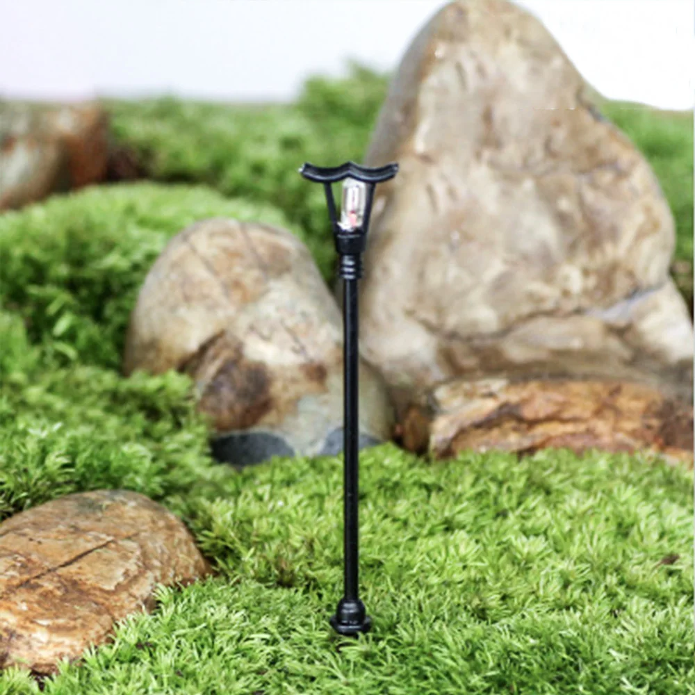 Модель железнодорожного поезда светильники уличсветильник онари лампы масштаб