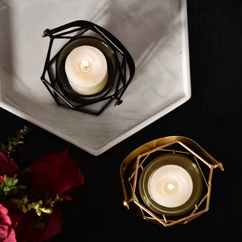 Веселый горячо классический простой современный дизайн подсвечник подарок