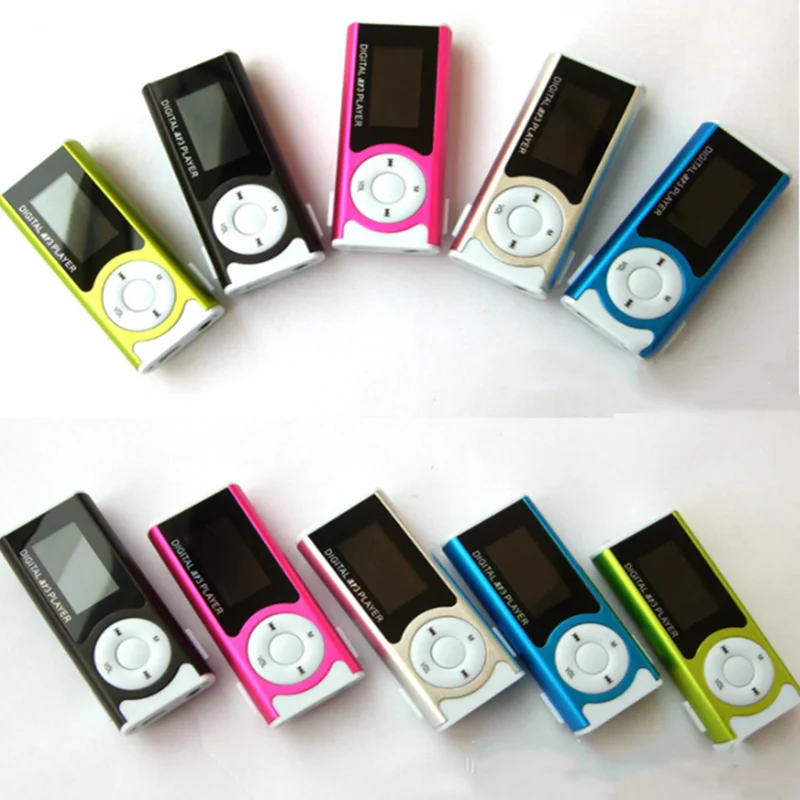 Новый мини USB MP3 плеер с ЖК экраном и зажимом медиаплеер поддержкой 16 Гб Externa Micro