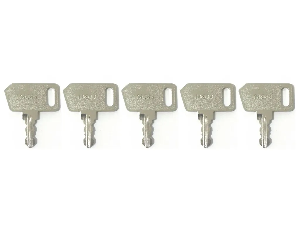 

5pc Key 14644 Ignition Key Universal Fendt, Deutz, Excavator, Construction Machinery
