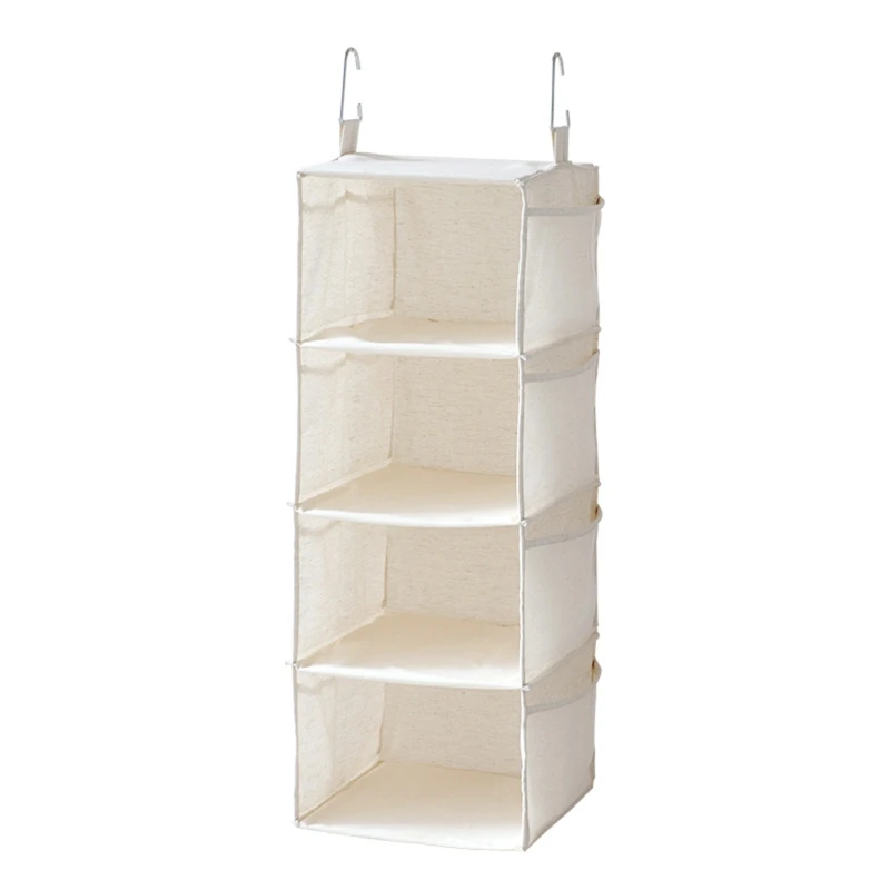 

4/5 Layers Wardrobe Hanging Storage Bag Clothes Hanger Holder Closet Organizer 203F