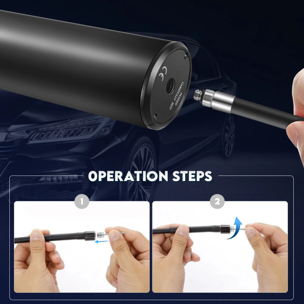 

Portable Mini Intelligent Air Pump Digital Air Compressor Pump High Pressure Handheld Tire Pump for Ball/Car Bicycle Tire/Toy