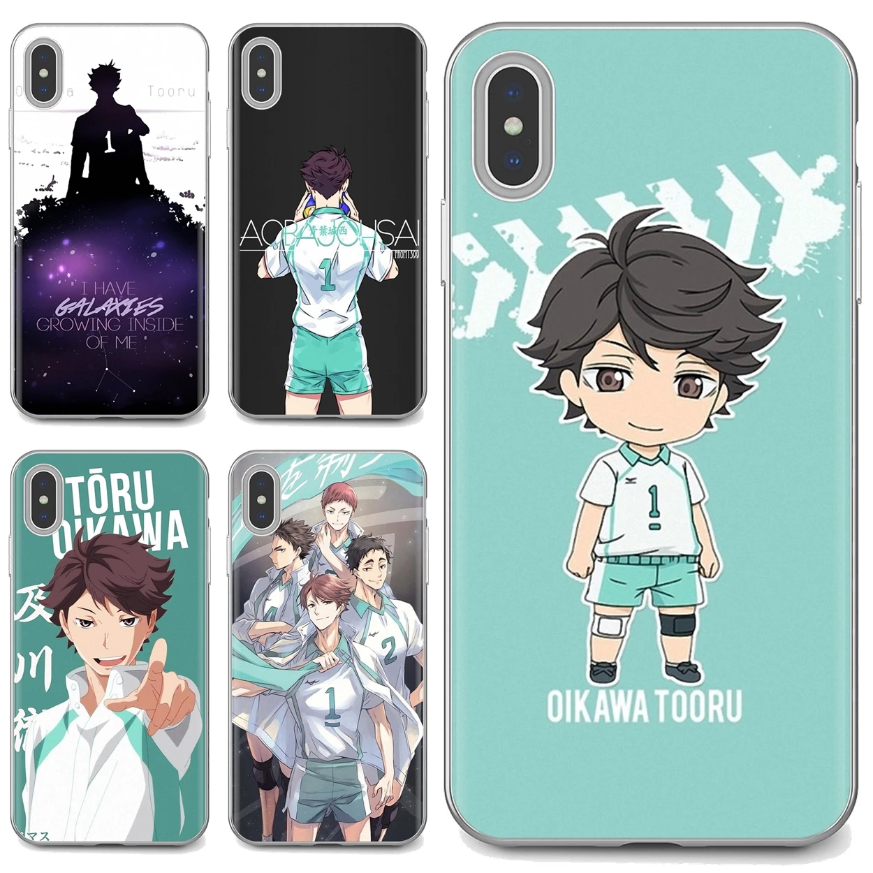 Мультяшный мягкий чехол для телефона Oikawa Tooru Haikyuu Samsung Galaxy Note 2 3 4 5 8 9 S2 S3 S4 S5 Mini S6 S7 Edge