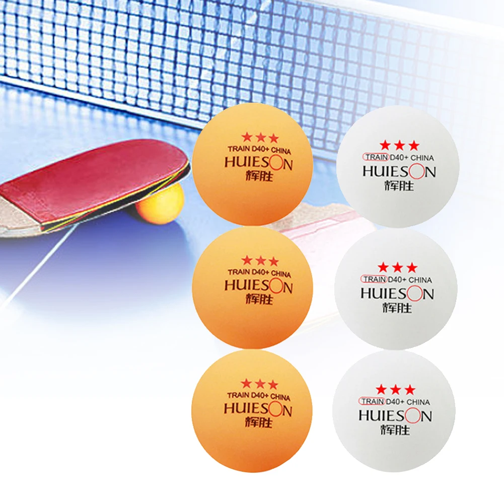 40 мм ABS обучение открытый Настольный теннис Мячи любительский тренажерный зал