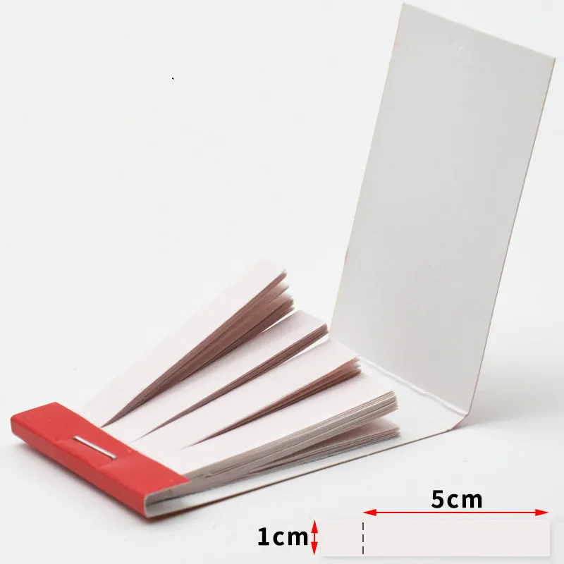 80 полос красная лакмусовая тестовая бумага Щелочная тест полоски школьные