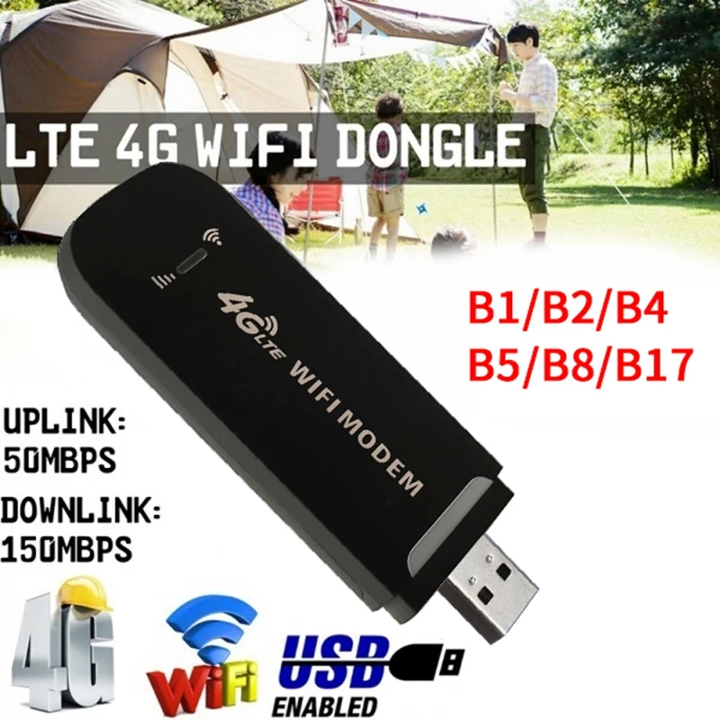 Мини-роутер LTE 4G 150 Мбит/с USB-модем | Компьютеры и офис