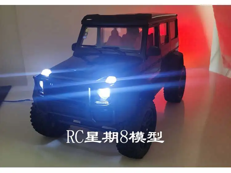 MN-piezas de repuesto para coche teledirigido MN86K MN86KS G500, Gran G, l&aacute;mpara de grupo de luz modificada, LED, 3MM, 5MM, blanco, rojo, amarillo-3