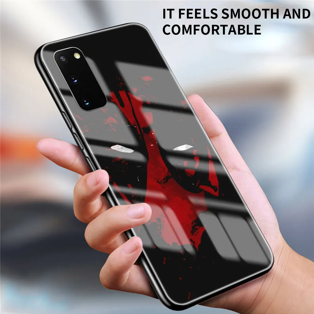 Чехол из закаленного стекла для Samsung Galaxy S21 Ultra S20 FE S10e S10 Lite S9 S8 Plus A52 A51 A71 - купить по