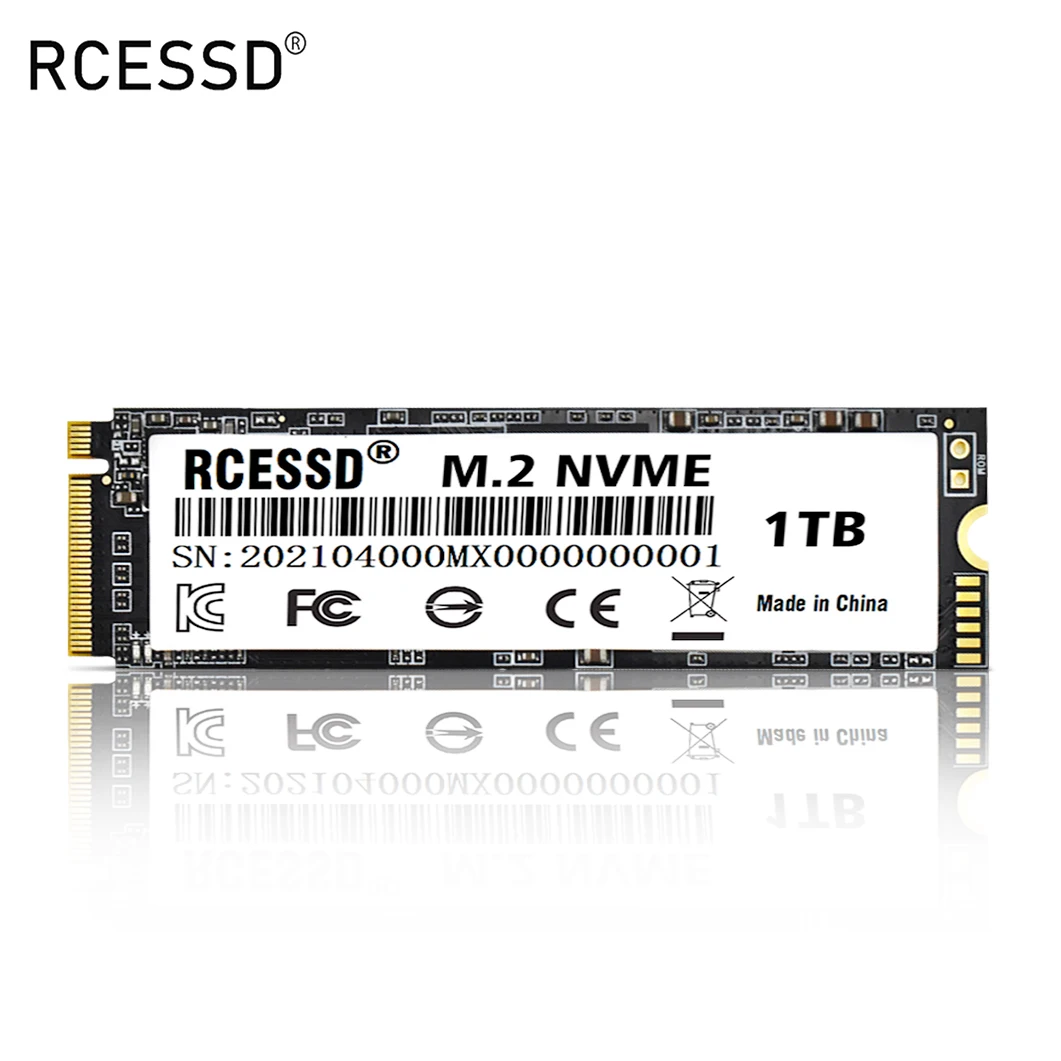 

RCESSD M.2 PCIE NVME 128GB 256G 512g 2TB Notebook Desktop High-speed Built-in Solid state drive