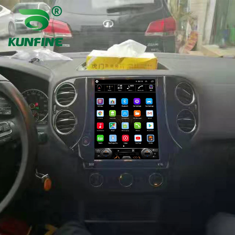 Автомобильная стереосистема Tesla Style для VW Tiguan L 2013-2016 Android 10 0 4 Гб ОЗУ 64 ПЗУ
