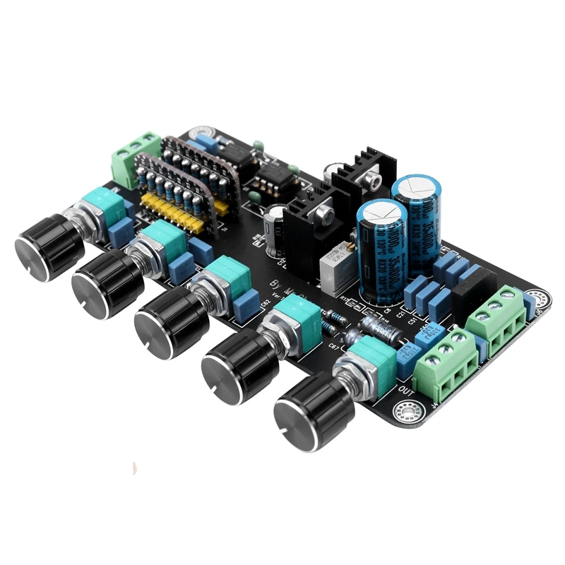 

Preamp Tone Board OP AMP Stereo Preamplifier Volume Tone Control OPA2604 AD827JN With LM317+LM337 Circuit