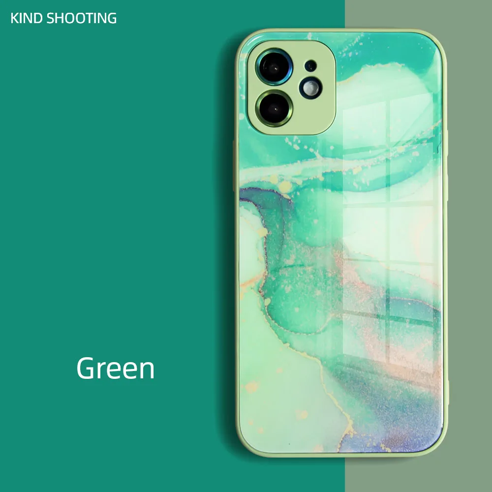 

iPhone 11 12 13 Pro Max 7 8 Plus X XR XS Max SE2020 Case Luxury Colorful Straight-Edge Anti-Fall Mobile Phone Case For iPhone 13